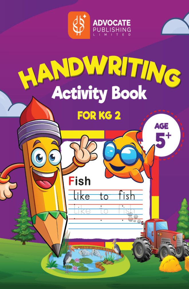 Handwriting Activity Book For KG 2